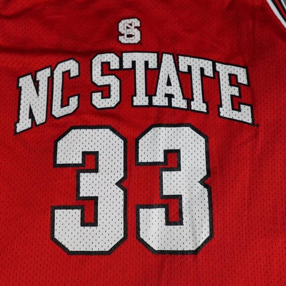 Adidas Basketball Jersey XL Red NC State #33 Josh Powell Cedric Simmons Vintage - Picture 3 of 9